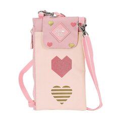 кошелек Glow Lab Hearts Чехол для мобильного телефона Розовый цена и информация | Аксессуары для детей | 220.lv
