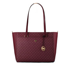 Sieviešu Rokassoma Michael Kors 35T1G5MT7B-MULBERRY-MLT Sarkanbrūns (42 x 27 x 16 cm) cena un informācija | Sieviešu somas | 220.lv