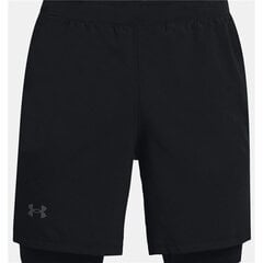 Vīriešu Sporta Šorti Under Armour Launch Melns цена и информация | Мужская спортивная одежда | 220.lv