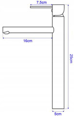 Silla Красивый латунный смеситель для умывальника S-2002G цена и информация | Смесители | 220.lv