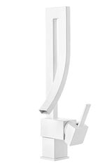 Silla Misiņa izlietnes maisītājs S-1074W Premium, White цена и информация | Смесители | 220.lv