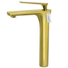 Silla Misiņa izlietnes maisītājs S-1050G Premium, Gold cena un informācija | Jaucējkrāni | 220.lv