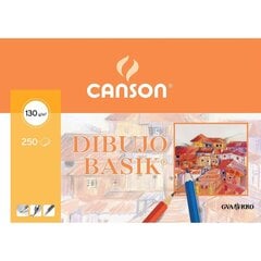 Бумага для рисования Canson Basik, белая A3, 130 г, 250 листов цена и информация | Тетради и бумажные товары | 220.lv