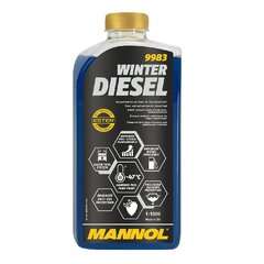 Dīzeļdegvielas antigēls pret sabiezēšanu Mannol Winter diesel 9983 1L cena un informācija | Auto ķīmija | 220.lv