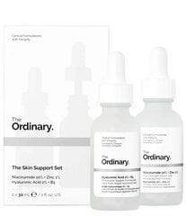 The Ordinary Facial Serum Set: сыворотки с гиалуроновой кислотой и ниацинамидом цена и информация | Сыворотки для лица, масла | 220.lv