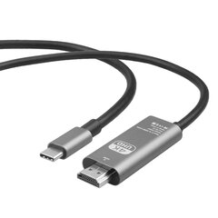 USB-C to HDMI UltraHD 4K@60Hz Cable 1.8m cena un informācija | Kabeļi un vadi | 220.lv