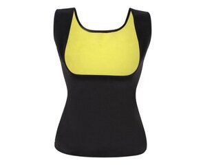 Sieviešu slaidinošs neoprēna fitnesa krekls, melns cena un informācija | Ķermeņa daļu fiksatori | 220.lv