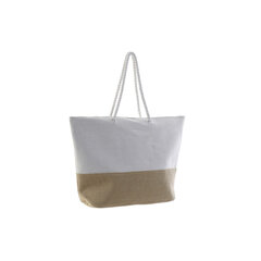 Пляжная сумка DKD Home Decor, бежевая / зеленая (60 x 16 x 42 см) цена и информация | Рюкзаки и сумки | 220.lv