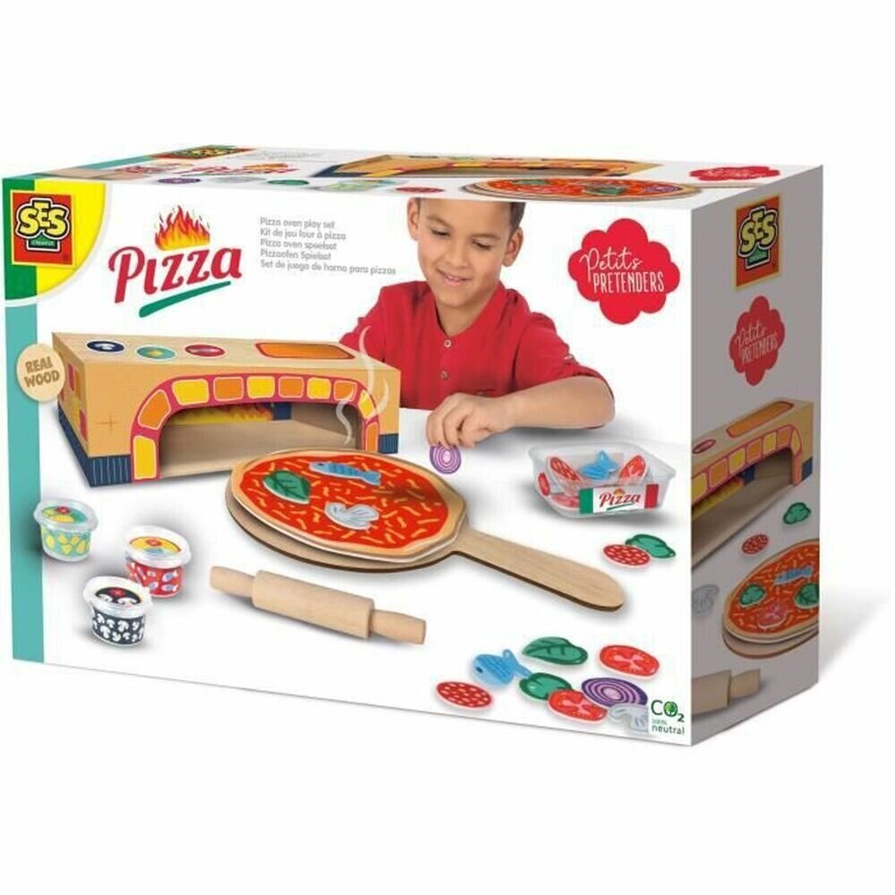 Izglītojoša rotaļlieta SES Creative Pizza 18016 цена и информация | Rotaļlietas meitenēm | 220.lv