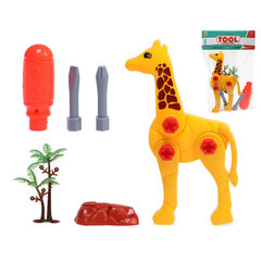 Dzīvnieki Žirafe Skrūvēt un atskrūvēt cena un informācija | Rotaļlietas zēniem | 220.lv