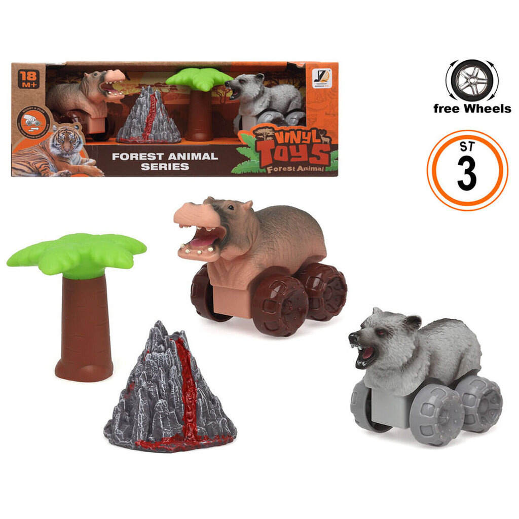 Playset Forest dzīvnieki cena un informācija | Rotaļlietas zīdaiņiem | 220.lv
