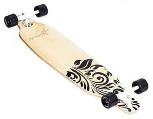 Muuwmi Longboard Skateboard skrituļdēlis, ABEC 7 , Wood (Artikuls: AU 559) cena un informācija | Skrituļdēļi | 220.lv