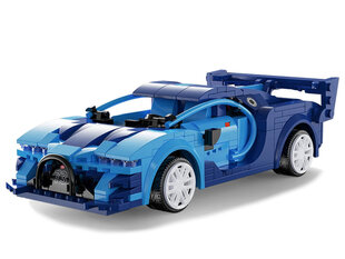 Гоночный автомобиль синий R/C 325 деталей, CaDA цена и информация | Конструктор автомобилей игрушки для мальчиков | 220.lv