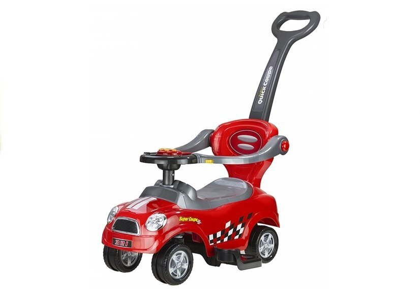 Quick Coupe, bīdāms - skrejritenis bērniem, sarkans cena un informācija | Rotaļlietas zīdaiņiem | 220.lv