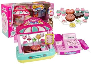 Saldumu veikala kases aparāts, rozā krāsā cena un informācija | Rotaļlietas meitenēm | 220.lv