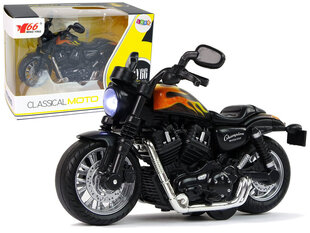 Motocikls ar skaņas efektiem, melns cena un informācija | Rotaļlietas zēniem | 220.lv