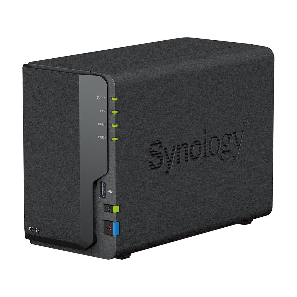 Synology Tīkla glabātuve DS223 цена и информация | Iekšējie cietie diski (HDD, SSD, Hybrid) | 220.lv