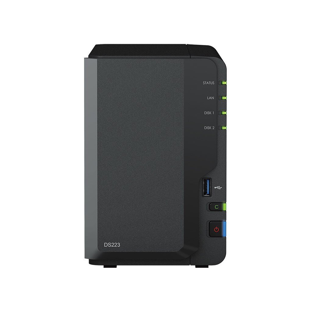 Synology Tīkla glabātuve DS223 cena un informācija | Iekšējie cietie diski (HDD, SSD, Hybrid) | 220.lv