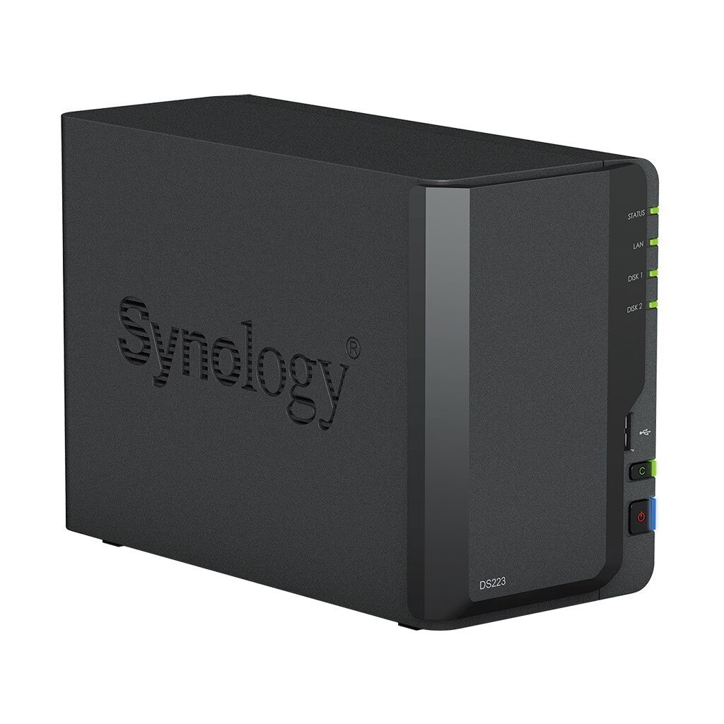 Synology Tīkla glabātuve DS223 цена и информация | Iekšējie cietie diski (HDD, SSD, Hybrid) | 220.lv
