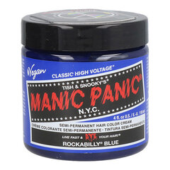 Noturīga Krāsa Classic Manic Panic Rockabilly Blue (118 ml) cena un informācija | Matu krāsas | 220.lv