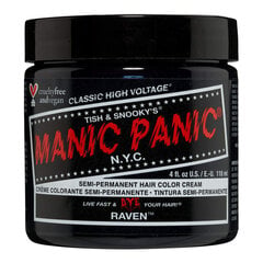 Noturīga Krāsa Classic Manic Panic ‎HCR 11007 raven (118 ml) cena un informācija | Matu krāsas | 220.lv