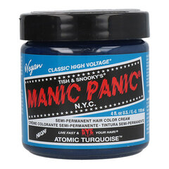 Noturīga Krāsa Classic Manic Panic Atomic Turquoise (118 ml) cena un informācija | Matu krāsas | 220.lv