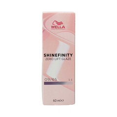 Permanents Krāsojošs Krēms Wella Shinefinity Nº 09/65 (60 ml) cena un informācija | Matu krāsas | 220.lv