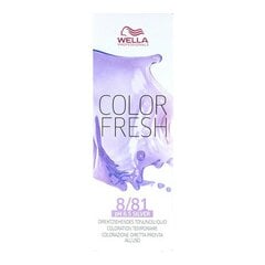 Vidēji Noturīga Krāsa Color Fresh Wella 8/81 (75 ml) cena un informācija | Matu krāsas | 220.lv