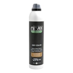 Aerosols sirmu matu pārklāšanai Green Dry Color Nirvel Gaiši Brūns (300 ml) цена и информация | Краска для волос | 220.lv