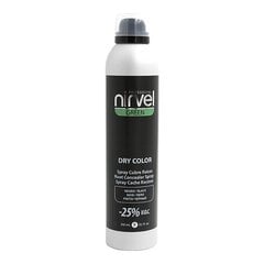 Aerosols sirmu matu pārklāšanai Green Dry Color Nirvel Melns (300 ml) цена и информация | Краска для волос | 220.lv