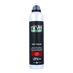 Спрей для закрашивания седых волос Green Dry Color Nirvel, красное дерево, 300 мл цена и информация | Краска для волос | 220.lv