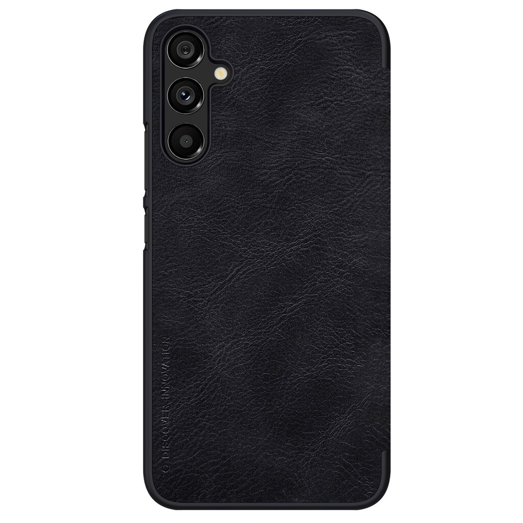 Nillkin Qin Book Case for Samsung Galaxy A34 5G Black cena un informācija | Telefonu vāciņi, maciņi | 220.lv