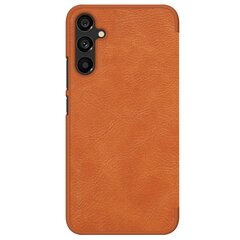 Telefona vāciņš, Nillkin Qin Book Case for Samsung Galaxy A34 5G Brown cena un informācija | Telefonu vāciņi, maciņi | 220.lv