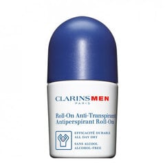 Antiperspirants vīriešiem Clarins Deo Roll-On, 50 ml  cena un informācija | Dezodoranti | 220.lv