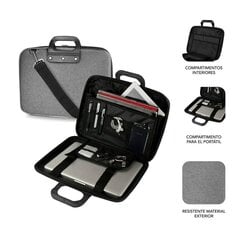 Чемодан для ноутбука Subblim SUB-LB-EVA0110 цена и информация | Рюкзаки, сумки, чехлы для компьютеров | 220.lv