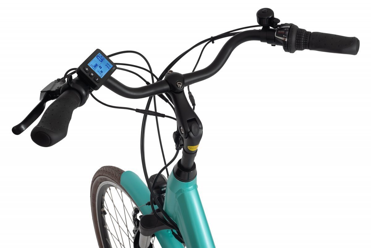 Elektriskais velosipēds Ecobike Traffic 14,5 Ah Greenway, zils цена и информация | Elektrovelosipēdi | 220.lv