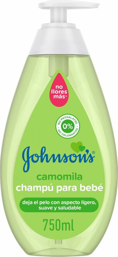 Johnson´s Baby Camomilla šampūns bērniem 750 ml cena un informācija | Bērnu kosmētika, līdzekļi jaunajām māmiņām | 220.lv