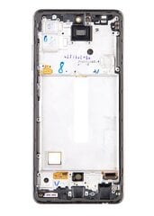 LCD display + Touch Unit Samsung A526|A525 Galaxy A52 Black (Service Pack) цена и информация | Запчасти для телефонов и инструменты для их ремонта | 220.lv