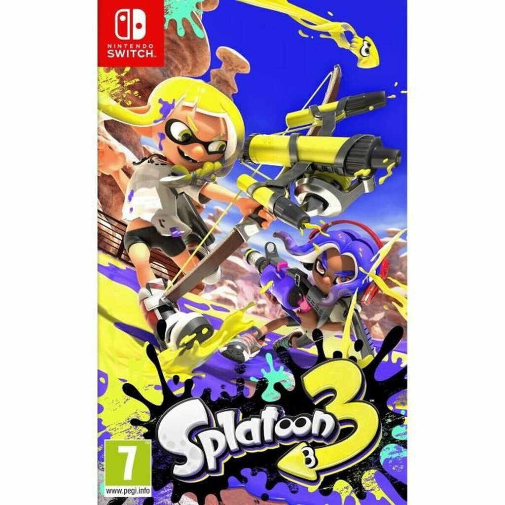 Компьютерная игра Видеоигра для Switch Nintendo Splatoon 3 цена | 220.lv