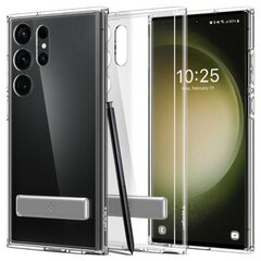 Spigen Ultra Hybrid "S" Sam S23 Ultra S918 Crystal Clear ACS05622 цена и информация | Чехлы для телефонов | 220.lv