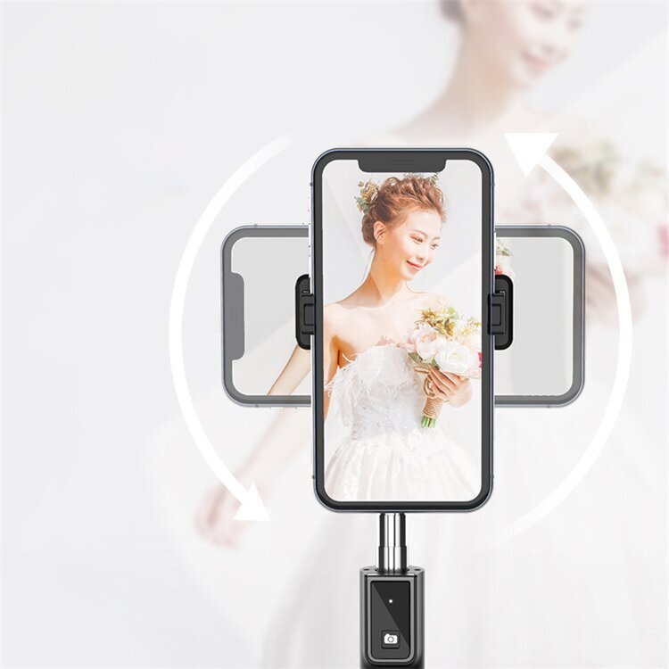 Selfie Stick MINI - ar bluetooth bezvadu pulti - P40 Melns cena un informācija | Selfie Sticks | 220.lv