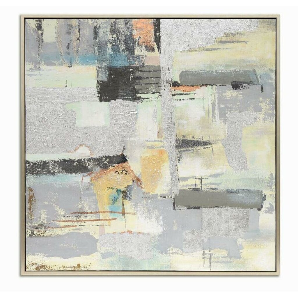 Canvas DKD Home Decor Abstrakts (131 x 3,8 x 131 cm) cena un informācija | Gleznas | 220.lv