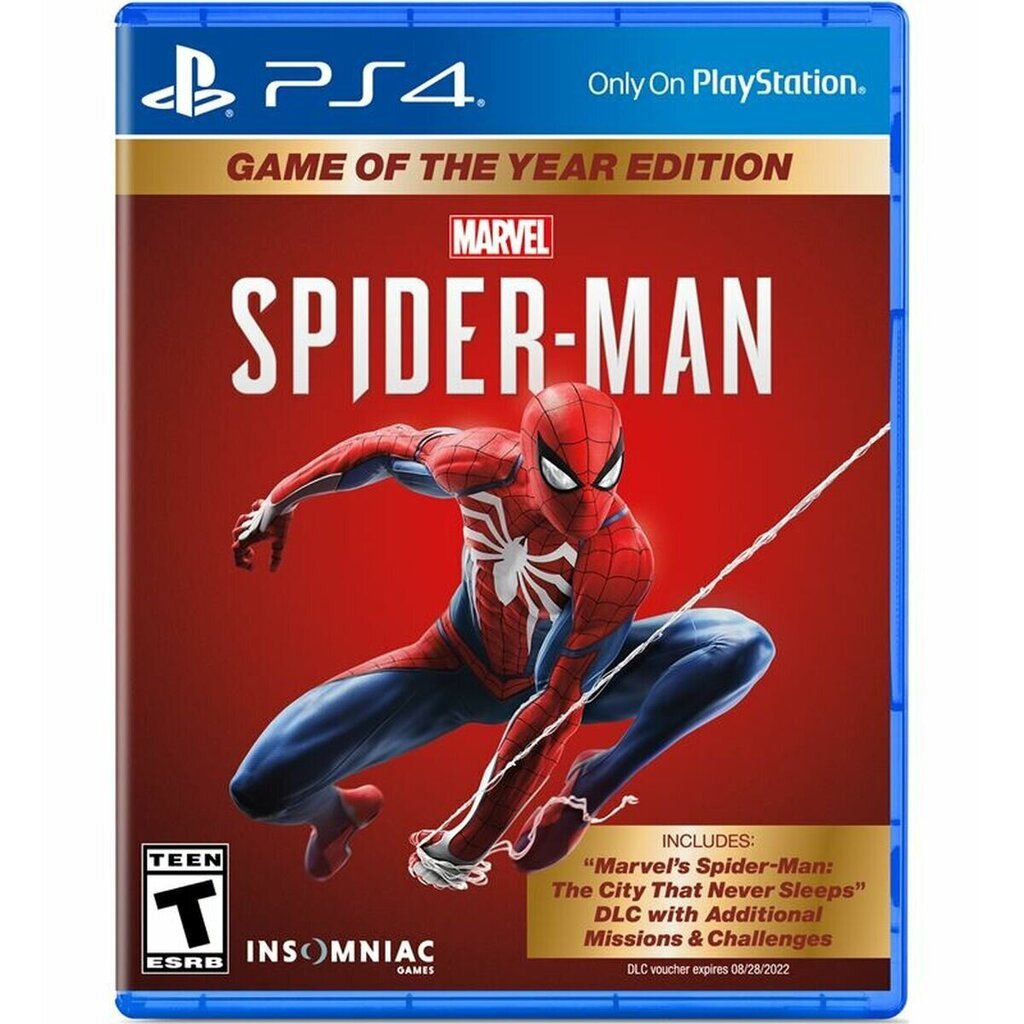 Videospēle PlayStation 4 Sony Spider-Man GOTY cena un informācija | Datorspēles | 220.lv