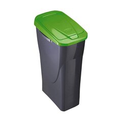 Atkritumu tvertne, melns/zaļš, 15 L cena un informācija | Miskastes | 220.lv