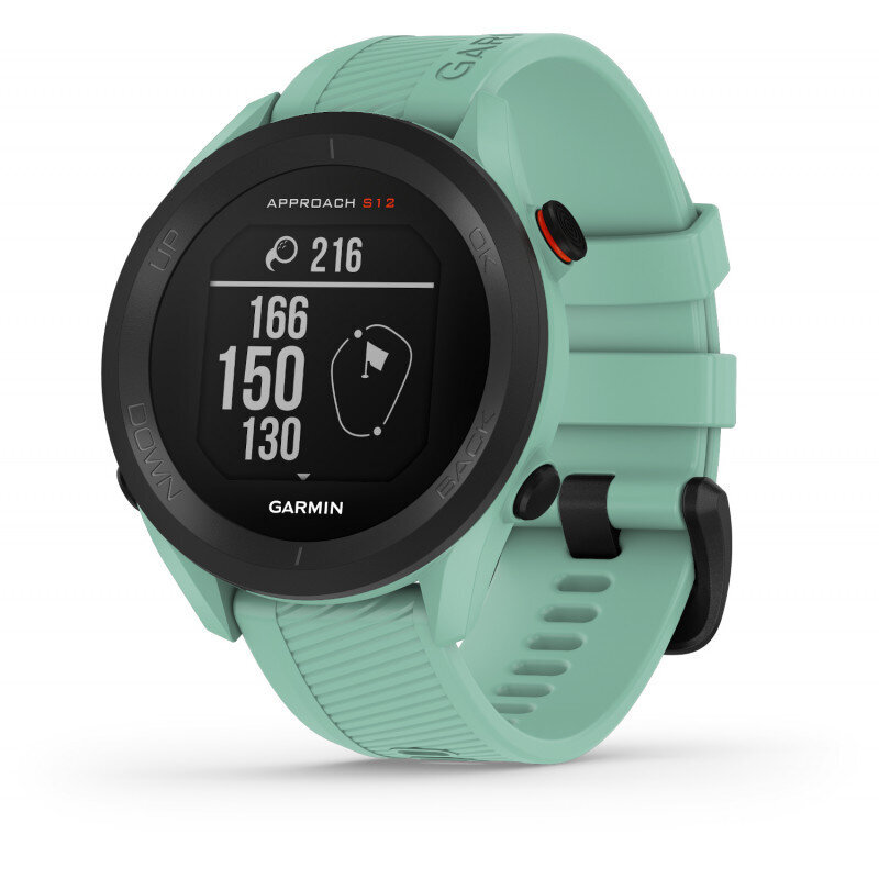 Viedpulkstenis Garmin Approach S12 2022 Edition, neo tropic цена и информация | Fitnesa aproces | 220.lv