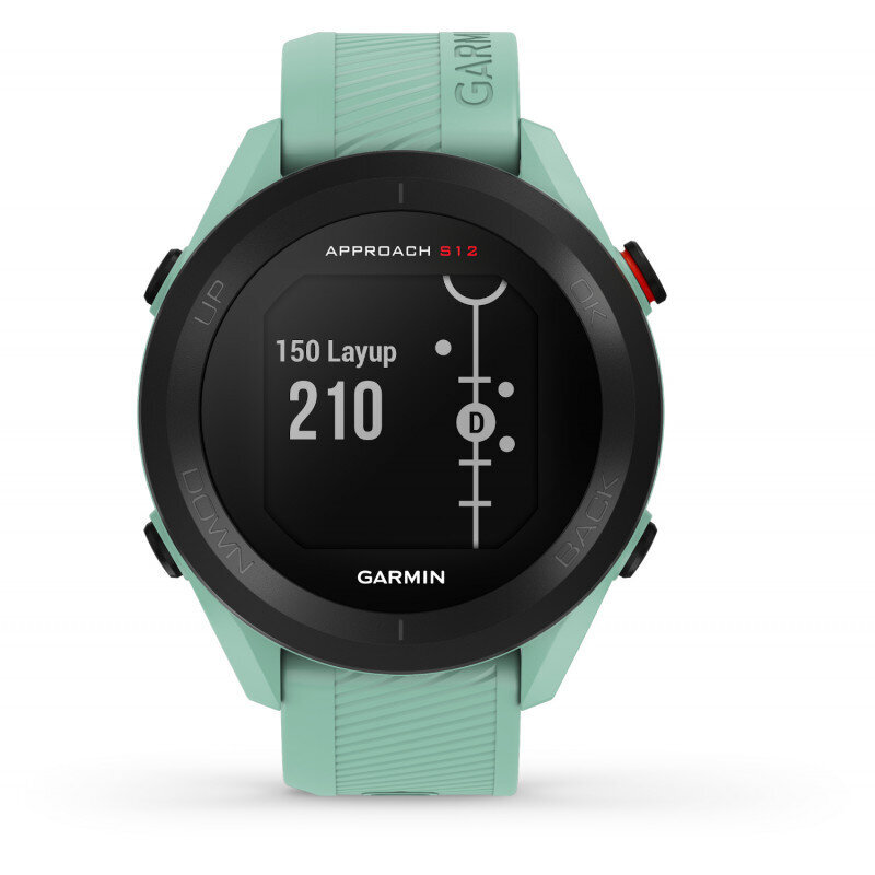 Viedpulkstenis Garmin Approach S12 2022 Edition, neo tropic cena un informācija | Fitnesa aproces | 220.lv