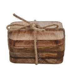 Paliktņi Mica Decorations Duko, 10 x 10 x 5 cm, 4 gab. цена и информация | Скатерти, салфетки | 220.lv