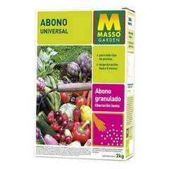 Neorganisks fertilizētājs Massó Universāls Granulas 2 Kg cena un informācija | Beramie mēslošanas līdzekļi | 220.lv