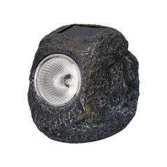 Solārā lampa Stone polipropilēns (15 cm) cena un informācija | Āra apgaismojums | 220.lv