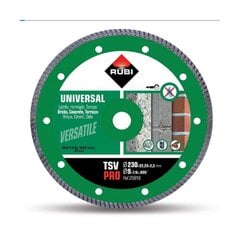 Griešanas disks RUBI pro 25918 Ø 230 MM cena un informācija | Dārza tehnikas rezerves daļas | 220.lv